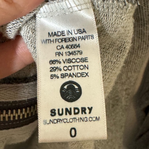 Sundry Love Me Truly Zip Up Hoodie - Picture 7 of 7